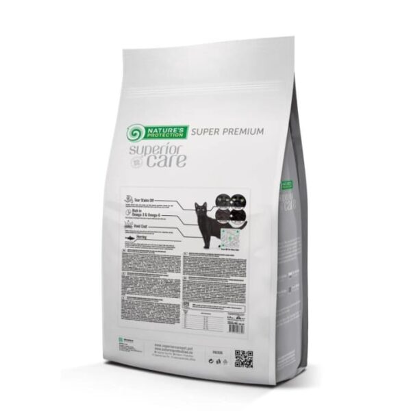 NATURES PROTECTION Superior Care Dark Cats Adult 1.5kg - Gambar 2