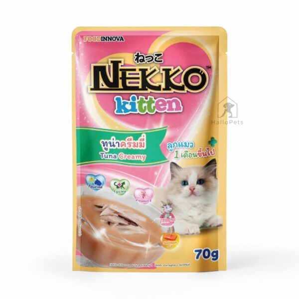 NEKKO Kitten Tuna Creamy Cat Food 70g