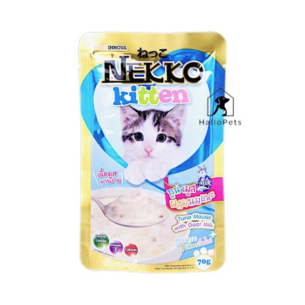 NEKKO KItten Tuna Mousse With Goat Milk 70g