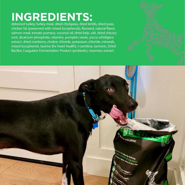 PURELUXE Grain Free Holistic For Indoor Puppies, Highly Active & Show Dogs 1,8kg - Gambar 3