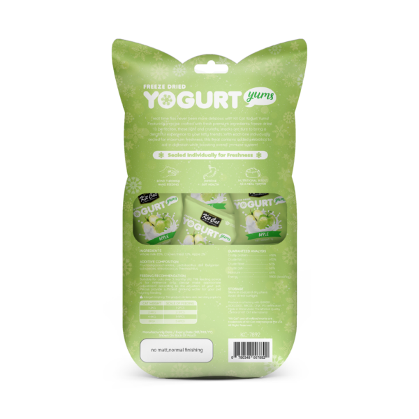 KIT CAT Freeze Dried Yogurt Yums Apple - Gambar 3
