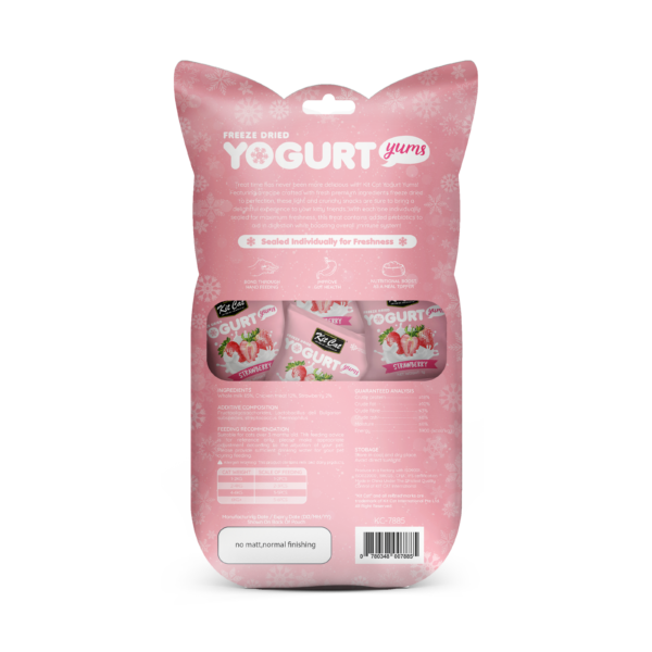 KIT CAT Freeze Dried Yogurt Yums Strawberry - Gambar 3