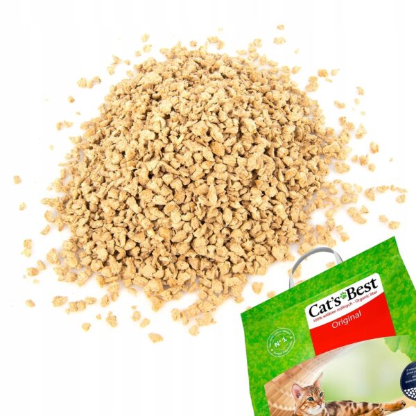 CAT'S BEST Cat Litter The Power Of Nature Orginal 4.3kg - Gambar 3