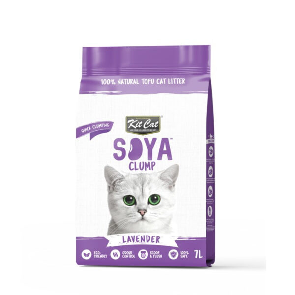 KIT CAT Soya Clump Lavender 7 liter