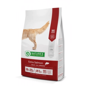 NATURES PROTECTION Dry Food For Adult Dogs Of All Breeds With Salmon