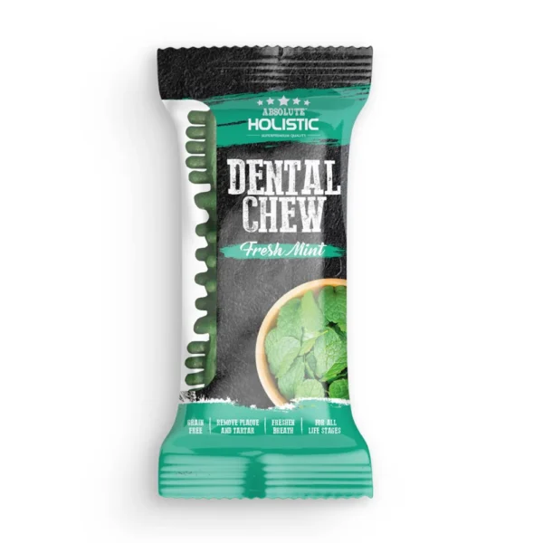 ABSOLUTE Holistic Mint Grain-Free Dental Dog Chew Treat 25g