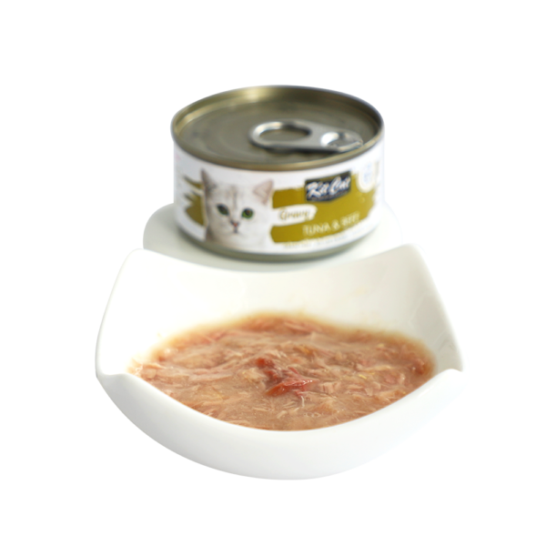 KIT CAT Gravy Tuna & Beef 70gr Premium Cat Food - Gambar 2