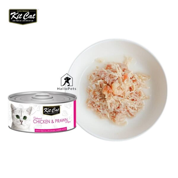 KIT CAT Deboned Chicken & Prawn Toppers 80g