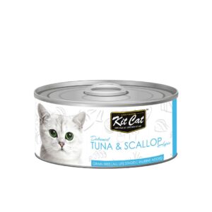 KIT CAT Deboned Tuna & Scallop Toppers 80g