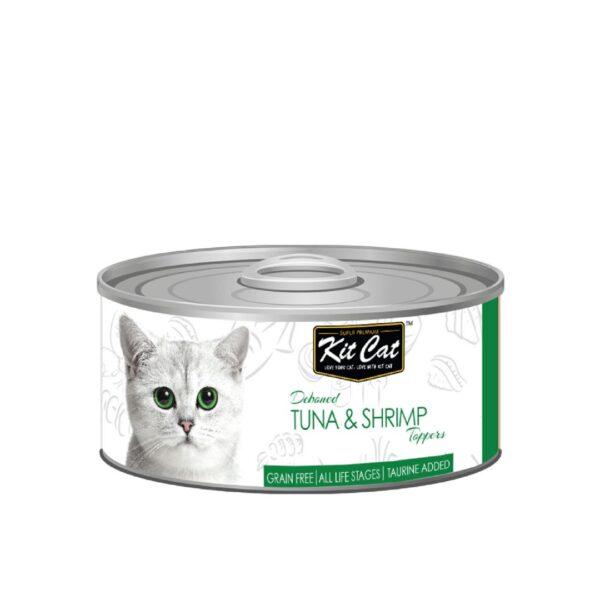 KIT CAT Deboned Tuna & Shrimp Toppers 80g