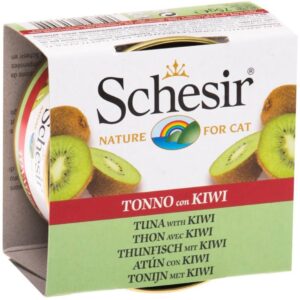 SCHESIR Tuna & Kiwi Fruit Dinner Adult Canned Cat Food 75g