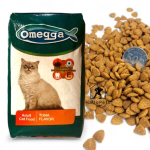 OMEGGA Cat Food Tuna Repack 1kg Makanan Kucing Tuna