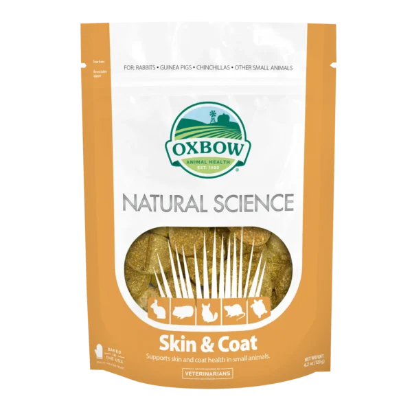 OXBOW Natural Science Skin & Coat Supplement For Small Animals 60 tabs
