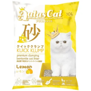 AATAS Cat Kuick Klump Bentonite Cat Litter Lemon 10L