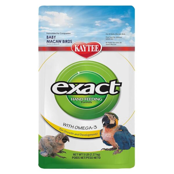 KAYTEE Exact Hand Feeding Baby Macaw 5lb Makanan Anak Burung Hand Feeding Antuk Anak Burung Macaw