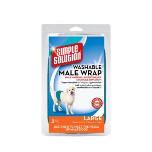SIMPLE SOLUTION Washable Male Dog Diaper Large 35 - 90lb