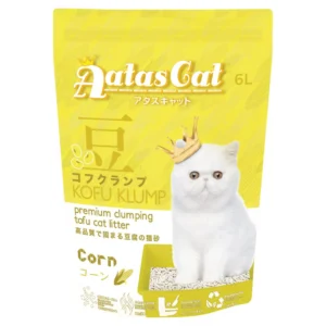 AATAS Cat Kofu Klump Tofu Cat Litter Corn 6L