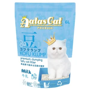 AATAS Cat Kofu Klump Tofu Cat Litter Milk 6L