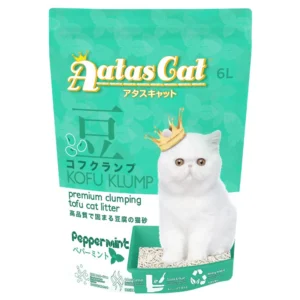AATAS Cat Kofu Klump Tofu Cat Litter Peppermint 6L