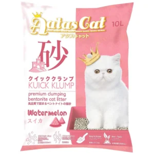 AATAS Cat Kuick Klump Bentonite Cat Litter Watermelon 10L