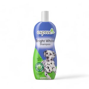ESPREE Bright White Dog Shampoo 12oz 354ml M𝗲𝗻𝗴𝗲𝗺𝗯𝗮𝗹𝗶𝗸𝗮𝗻 K𝗶𝗹𝗮𝘂 B𝘂𝗹𝘂 P𝘂𝘁𝗶𝗵 & B𝘂𝗹𝘂 B𝗲𝗿𝘄𝗮𝗿𝗻𝗮 Cerah