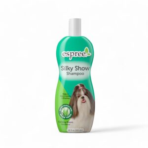 ESPREE Silky Show Dog Shampoo 12oz 354ml Melembabkan Bulu Yang Kering & Meningkatkan Kilau