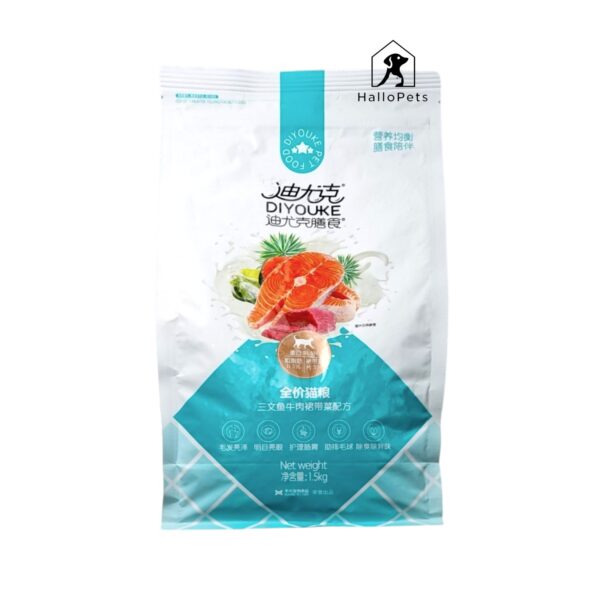DIYOUKE Adult Cat Food 1.5kg Makanan Kucing Dewasa Bernutrisi Tinggi