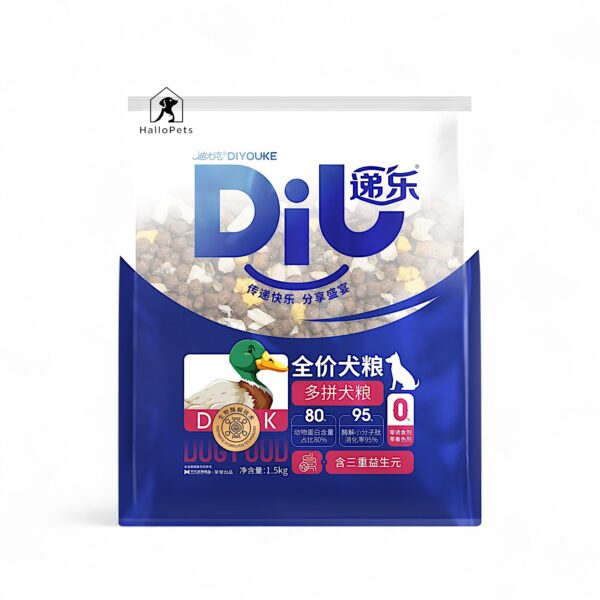 DIYOUKE Complete Freeze Dried Dog Food 1,5kg Makanan Anjing