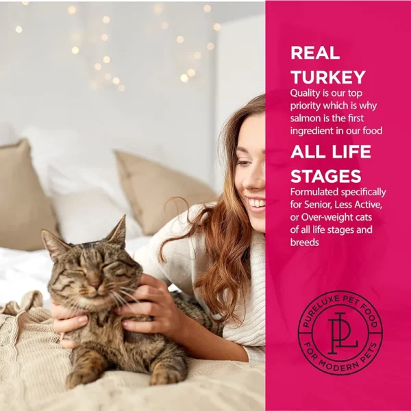 PURELUXE Grain Free Holistic For Healty Weight Cats 1,5kg - Gambar 2