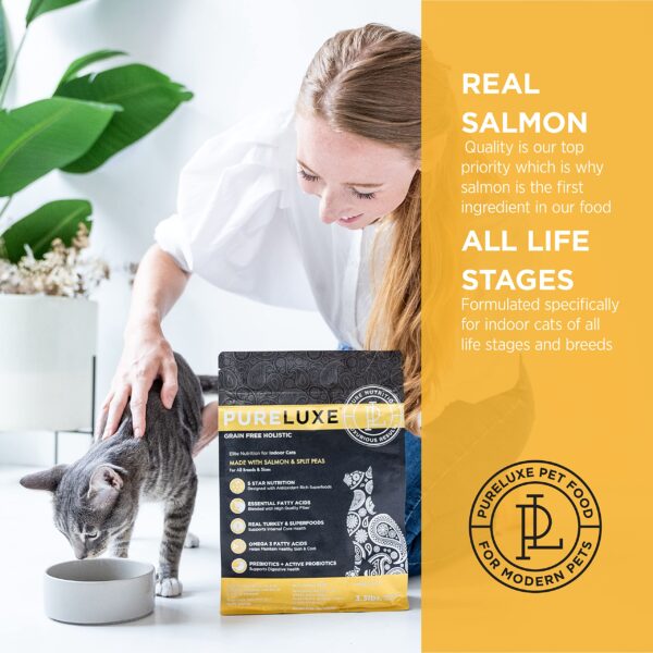 PURELUXE Grain Free Holistic Elite Nutrition Grain Free Holistic For Indoor Cats 1,5kg - Gambar 2