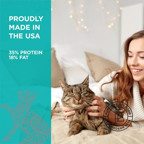 PURELUXE Grain Free Holistic Elite Nutrition For Kitten Made With Chicken, Chickpeas & Salmon 1,5kg - Gambar 5