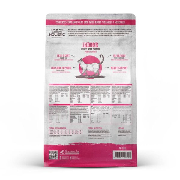 ABSOLUTE Holistic Indoor Chicken Grain-Free Dry Cat Food - Gambar 4