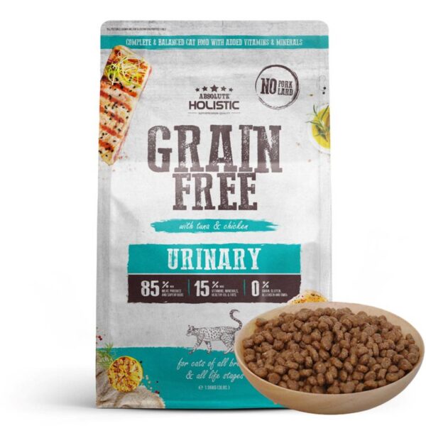 ABSOLUTE Holistic Urinary Tuna & Chicken Grain-Free Dry Cat Food Makanan Kucing Urinary