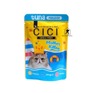 CICI Pouch grain Free Tuna Mousse Mother Kitten Cat Food