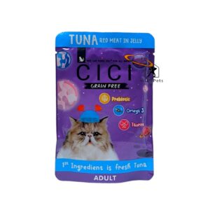 CICI Pouch Grain free Tuna Red Meat In Jelly Adult Cat Food
