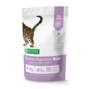 NATURES PROTECTION Sensitive Digestion Poultry Dry Cat Food 400g