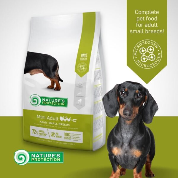 NATURES PROTECTION For Adult Small Breed Dog With Poultry And Krill 2Kg - Gambar 5
