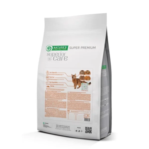 NATURES PROTECTION Superior Care Dry Grain Free Herring for Adult Red Coat Cats 1,5 kg - Gambar 3