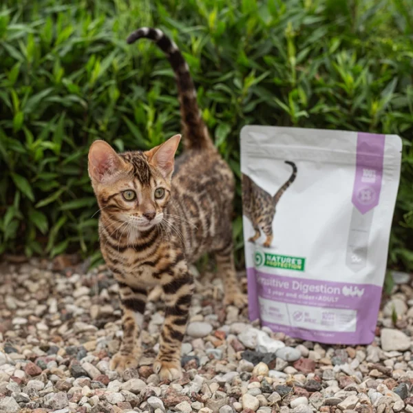 NATURES PROTECTION Sensitive Digestion Poultry Dry Cat Food 400g - Gambar 4