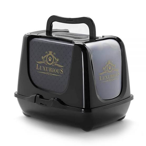 MODERNA Trendy Cat Jumbo Luxurious Closed Litter Boxes Decorated premium cat litter box