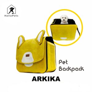 ARKIKA Akinu C2 Pet Backpack Carrier Dog Cat YELLOW Tas Anjing & Kucing