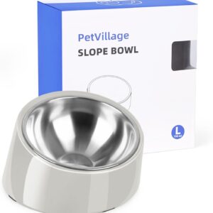SUPER DESIGN Slope Bowl For Dogs & Cats L