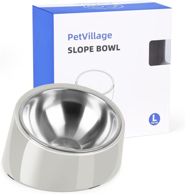 SUPER DESIGN Slope Bowl For Dogs & Cats L