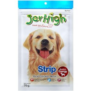 Jerhigh Strip Real Chicken Meat 70g Dog Treats