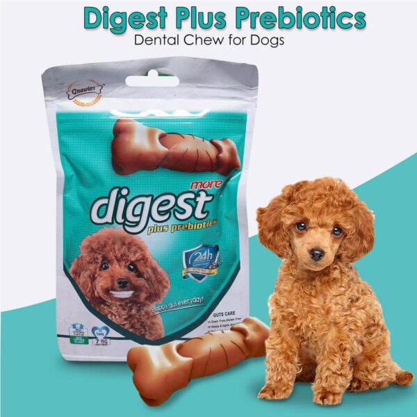 Gnawlers digest, dental chew, dental Chew bone, Dental dog, dog snack, dog treats, snack pembersih gigi anjing