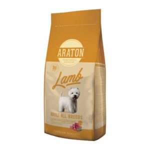 ARATON Adult Lamb All Breeds Dog Makanan Anjing