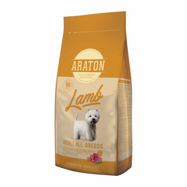 ARATON Adult Lamb All Breeds Dog Makanan Anjing