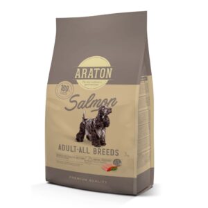 ARATON Adult Dog With Salmon Makanan Anjing