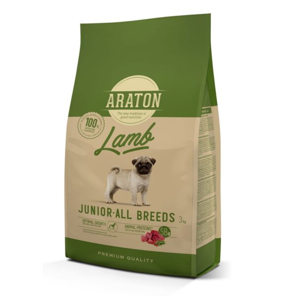 ARATON Junior With Lamb Dog Food
