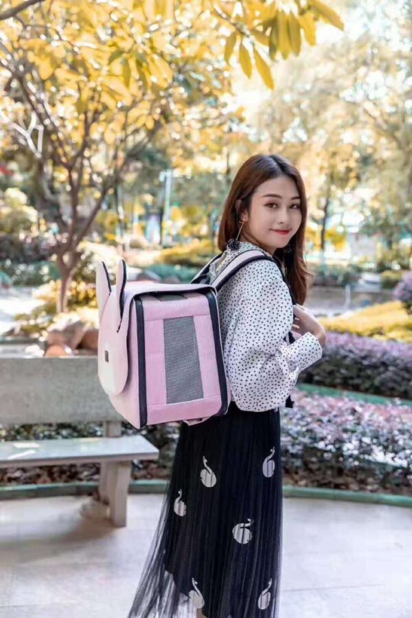 ARKIKA Akinu C2 Pet Backpack Carrier Dog Cat YELLOW Tas Anjing & Kucing - Gambar 4